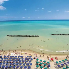 Отель L'Ala sul Mare Италия, Монтезильвано - отзывы, цены и фото номеров - забронировать отель L'Ala sul Mare онлайн пляж фото 2