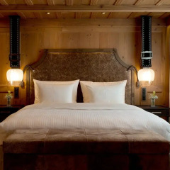 Отель The Alpina Gstaad 5* Номер Делюкс с различными типами кроватей фото 3