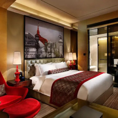 Отель Sofitel Guangzhou Sunrich 5* Улучшенный номер с различными типами кроватей фото 3