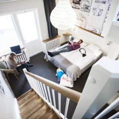 Отель Lisebergsbyn 3* Стандартный номер с различными типами кроватей фото 4