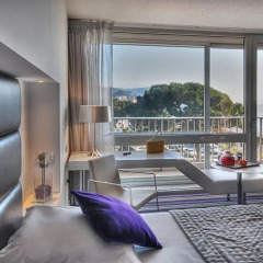 Отель Mercure Nice Promenade Des Anglais 4* Улучшенный номер с различными типами кроватей фото 4