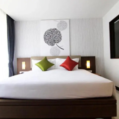 Отель Aspira Prime Patong 3* Улучшенный номер двуспальная кровать фото 12
