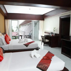 Samui First House Hotel 3* Стандартный семейный номер с различными типами кроватей
