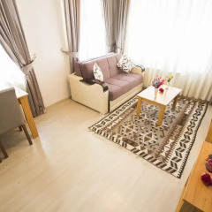 Апартаменты Feyza Apartments Студия Делюкс с различными типами кроватей фото 26
