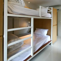 CHERN Hostel Кровать в общем номере с двухъярусной кроватью фото 6