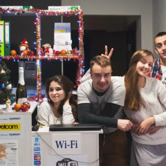 Flatcom Hostel Кровать в общем номере фото 22