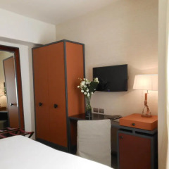 Отель Starhotels Michelangelo 4* Улучшенный номер с различными типами кроватей фото 9