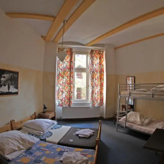 Die Fabrik - baxpax Hotel Кровать в общем номере с двухъярусной кроватью