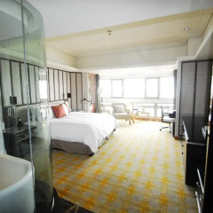 Shan Dong Hotel 4* Улучшенный люкс с различными типами кроватей фото 4