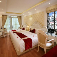 Отель Hanoi Guest House Royal 3* Семейный номер Делюкс с двуспальной кроватью фото 7