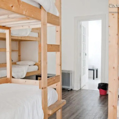 Hostel Casa d'Alagoa Кровать в общем номере с двухъярусной кроватью фото 16