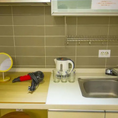 KW Hongdae Hostel Номер категории Эконом с различными типами кроватей фото 6