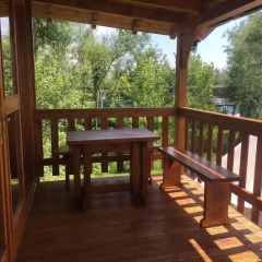 Отель Lake Shkodra Resort 3* Стандартный номер с двуспальной кроватью (общая ванная комната) фото 4