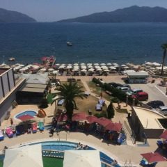 Отель Orka Nergis Beach пляж