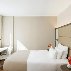 Отель NH Collection Berlin Mitte Am Checkpoint Charlie 4* Улучшенный номер с разными типами кроватей фото 17