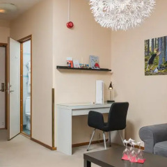 Отель Hotell Fridhemsgatan 3* Стандартный семейный номер с различными типами кроватей фото 16