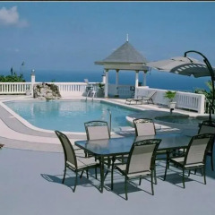Отель Ocean View Villa Ямайка, Монтего-Бей - отзывы, цены и фото номеров - забронировать отель Ocean View Villa онлайн бассейн фото 2