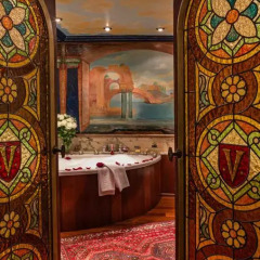 Отель Château de Codignat 5* Люкс разные типы кроватей фото 4