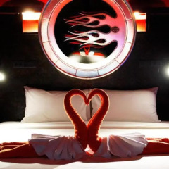 Nicky's Handlebar Hotel комната для гостей