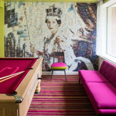 Отель Safestay London Kensington Holland Park Стандартный номер с 2 отдельными кроватями (общая ванная комната) фото 4
