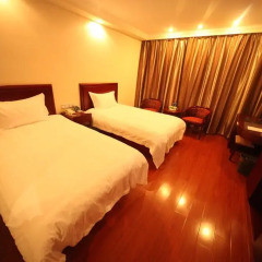 GreenTree Inn Jiangxi Jiujiang Shili Avenue Business Hotel 2* Номер Бизнес с 2 отдельными кроватями фото 2