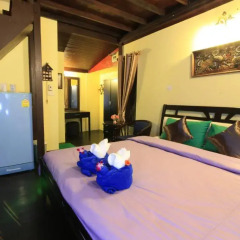 Отель Saladan Beach Resort 3* Бунгало с различными типами кроватей фото 14