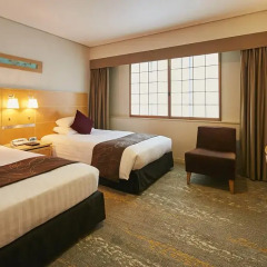 Akasaka Excel Hotel Tokyu 3* Стандартный номер с двуспальной кроватью фото 2