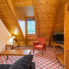 Отель Tryp Vielha Baqueira Улучшенный номер разные типы кроватей фото 7