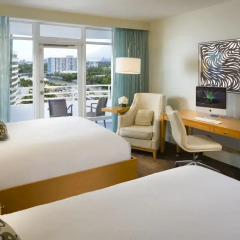 Отель Fontainebleau Miami Beach 4* Номер Делюкс с различными типами кроватей фото 23