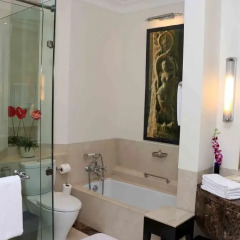 Отель Trident, Gurgaon 5* Представительский люкс с различными типами кроватей фото 3