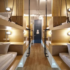 Luz Hostel Кровать в общем номере фото 2