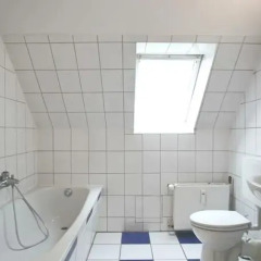 Отель Top City Terrassenapartment Берлин ванная