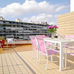 Отель Ferran Pedralbes Penthouse Испания, Барселона - отзывы, цены и фото номеров - забронировать отель Ferran Pedralbes Penthouse онлайн балкон