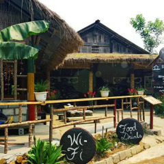 Отель Tavan View Homestay Шапа приотельная территория