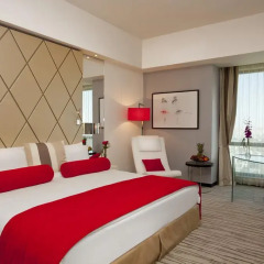 Отель Grand Millennium Amman 5* Номер Делюкс с различными типами кроватей фото 3