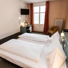 Hotel City am Bahnhof 3* Стандартный номер с двуспальной кроватью