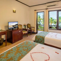 Отель Agribank Hoi An Beach Resort 3* Номер Делюкс с 2 отдельными кроватями фото 3