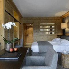 Отель Park Gstaad 5* Представительский люкс с различными типами кроватей фото 3
