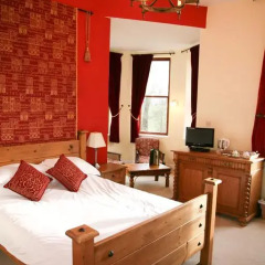 Отель Broomhall Castle 3* Стандартный номер двуспальная кровать фото 15