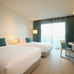 Отель Centra by Centara Maris Resort Jomtien 4* Улучшенный номер с различными типами кроватей фото 3