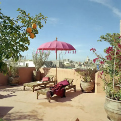 Отель Riad Herougui Марокко, Марракеш - отзывы, цены и фото номеров - забронировать отель Riad Herougui онлайн бассейн фото 3