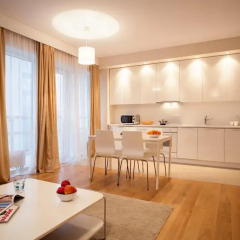 Апартаменты Platinum Towers E-Apartments Люкс повышенной комфортности с различными типами кроватей фото 5