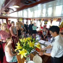 Отель Imperial Classic Cruise Halong 2* Стандартный номер с различными типами кроватей фото 2