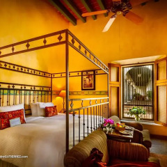 Отель Hacienda de Los Santos 4* Стандартный номер с различными типами кроватей фото 3