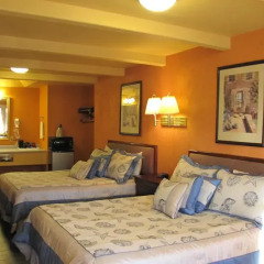 Отель Coast Inn and Spa Fort Bragg 2* Стандартный номер с 2 отдельными кроватями фото 6