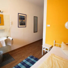 Отель Pension/Guesthouse am Hauptbahnhof Стандартный номер с различными типами кроватей фото 5