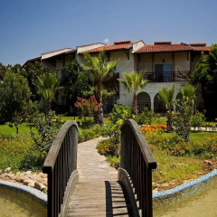Papillon Belvil Holiday Village Турция, Белек - 10 отзывов об отеле, цены и фото номеров - забронировать отель Papillon Belvil Holiday Village онлайн приотельная территория фото 2