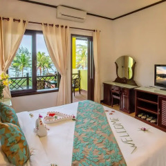 Отель Agribank Hoi An Beach Resort 3* Номер Делюкс с различными типами кроватей фото 16