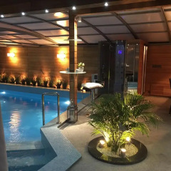 Отель Apartament z prywatnym, krytym basenem Польша, Сопот - отзывы, цены и фото номеров - забронировать отель Apartament z prywatnym, krytym basenem онлайн бассейн фото 3