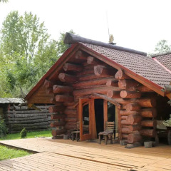 Гостиница Medvezhya Berloga Шале с различными типами кроватей фото 8